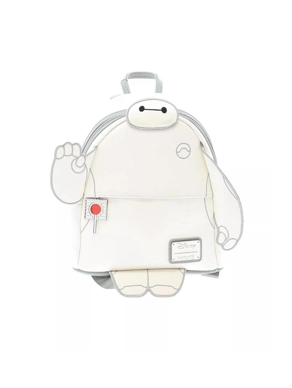 Disney Loungefly Baymax Cosplay Talking GITD Mini Backpack